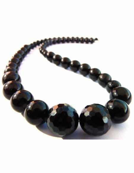 Collier chute tourmaline noire Collier chute tourmaline noire