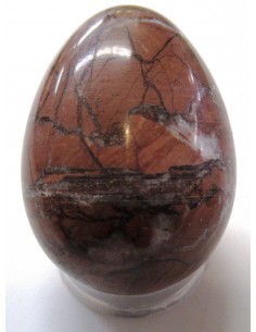 Oeuf chiastolite 46mm 2