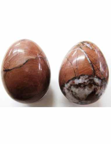 Oeuf chiastolite 46mm