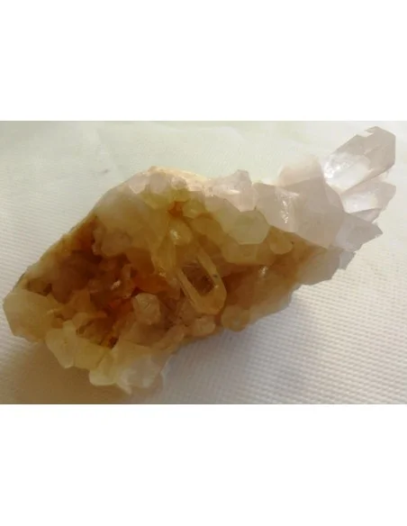 Géode de quartz aurora