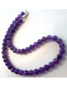 Collier Amethyste 8MM