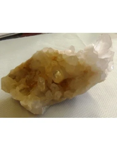 Géode de quartz aurora