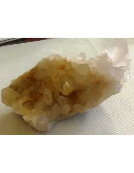 Géode de quartz aurora