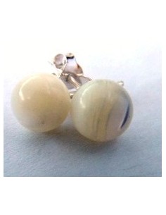 Boucles d'oreilles nacre