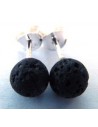 Lave boucles d oreilles 6mm