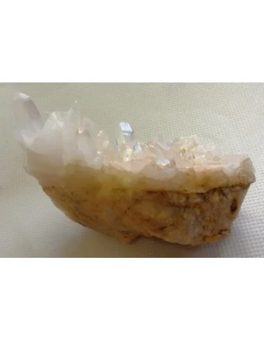 Géode de quartz aurora