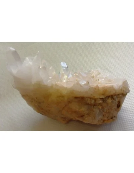 Géode de quartz aurora