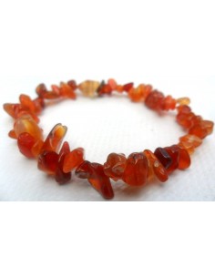 Cornaline bracelet baroque