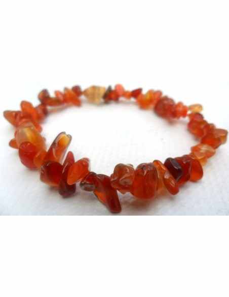 Cornaline bracelet baroque