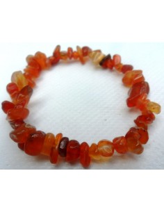 Cornaline bracelet baroque 2