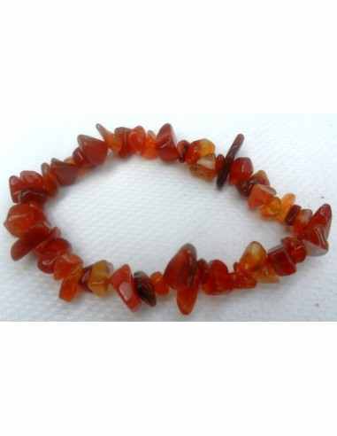 Cornaline bracelet baroque