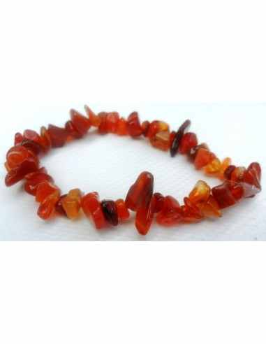 Cornaline bracelet baroque