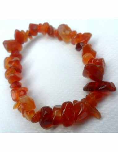 Cornaline bracelet baroque