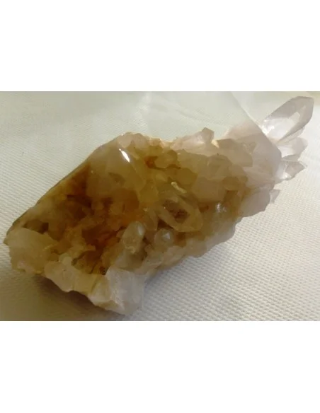 Géode de quartz aurora