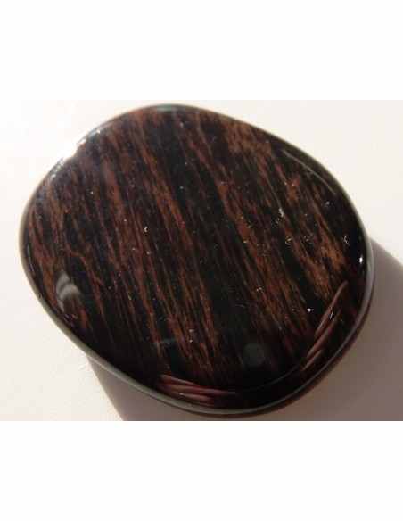 Obsidienne Feu galet Obsidienne Feu galet