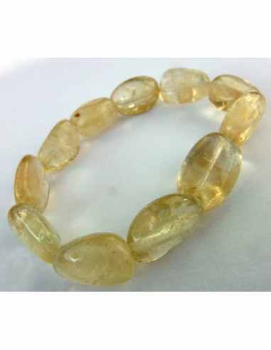 Citrine naturel bracelet 15mm