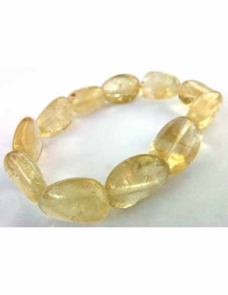 Citrine naturel bracelet 15mm