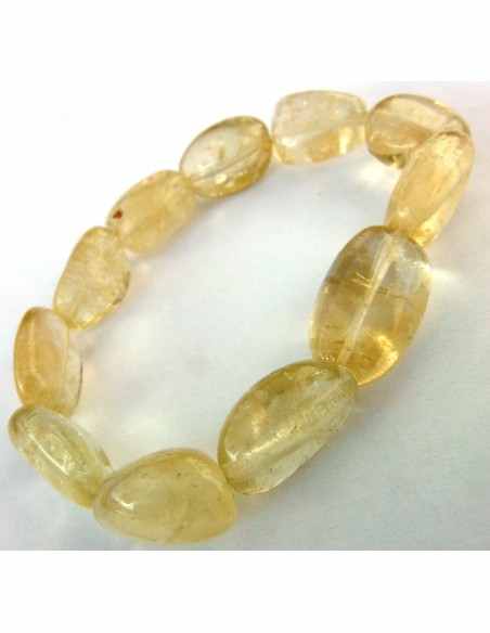 Citrine naturel bracelet 15mm
