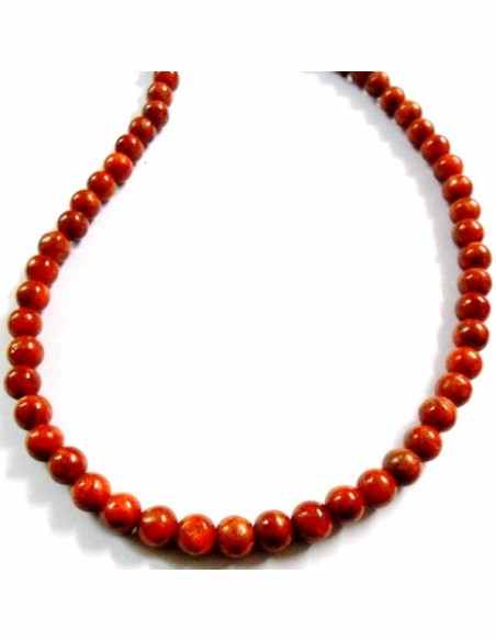 Collier corail rouge