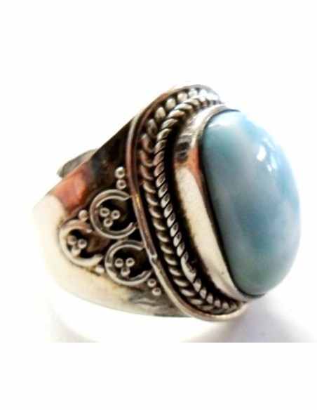 Larimar bague argent Larimar bague argent