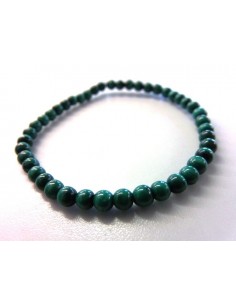 Bracelet malachite 0,5cm/5mm