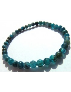 Bracelet apatite bleue 2