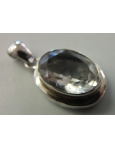 Quartz gemme pendentif