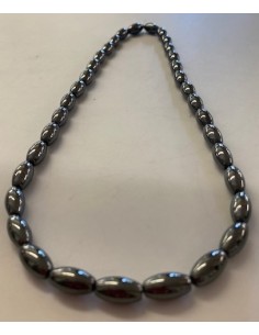 Magnetite ovale aimante collier, bracelet