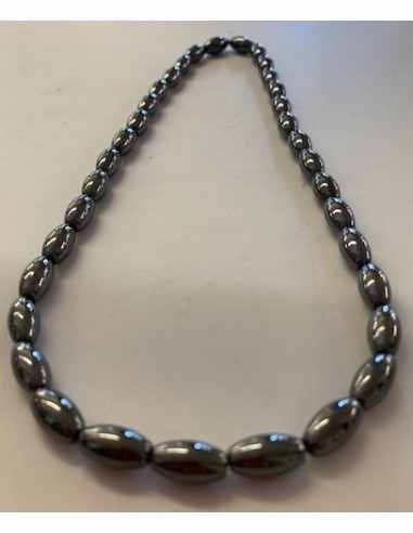 Magnetite ovale aimante collier, bracelet