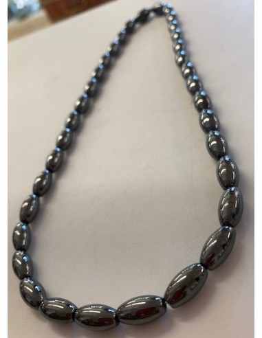 Magnetite ovale aimante collier, bracelet
