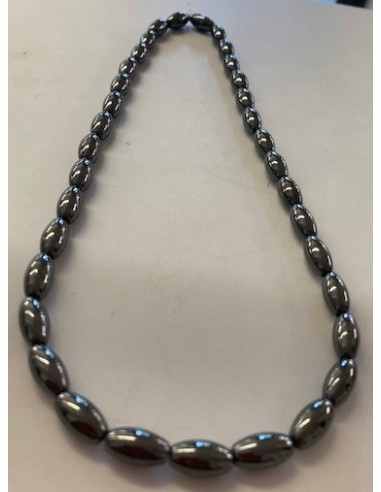 Magnetite ovale aimante collier, bracelet