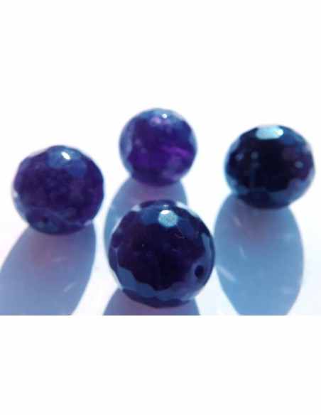 Amethyste 14mm facettee