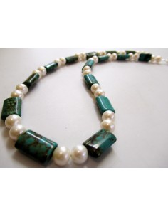 Collier turquoise perles 2