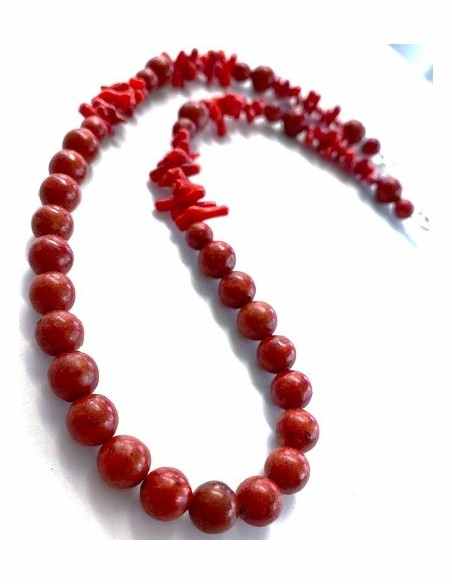 Corail rouge collier