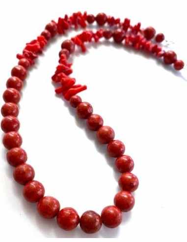 Corail rouge collier