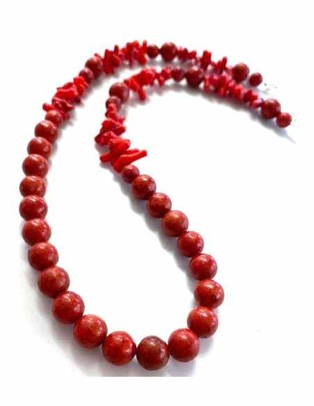 Corail rouge collier