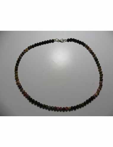 Tourmalines coulleurs bracelet ovale