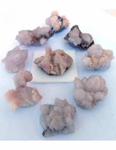 Quartz rose cristallisee