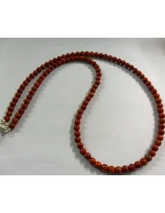 Corail rouge collier 6mm 2
