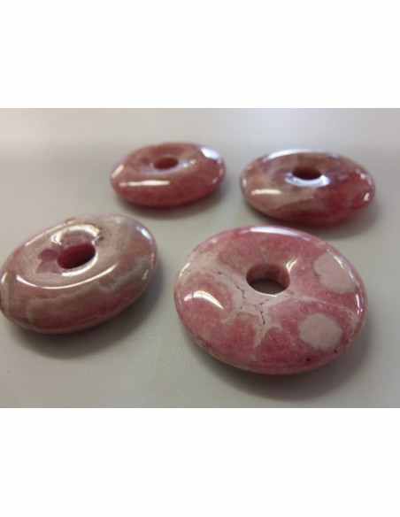 Donuts Rhodocrosite 35 a 37mm Donuts Rhodocrosite 35 a 37mm