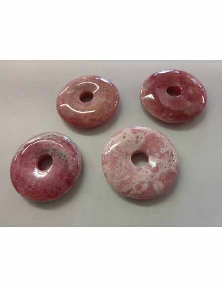Donuts Rhodocrosite 35 a 37mm Donuts Rhodocrosite 35 a 37mm