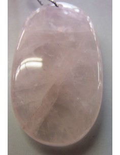 Quartz rose grand pendentif 2