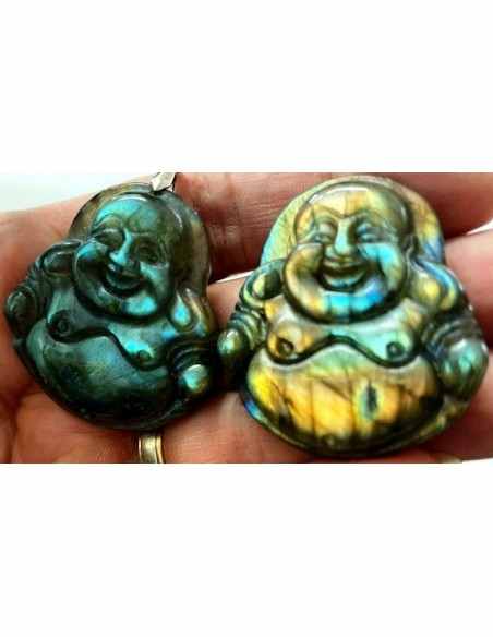 Bouddha Labradorite pendentif Bouddha Labradorite pendentif