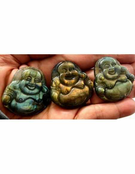 Bouddha Labradorite pendentif Bouddha Labradorite pendentif