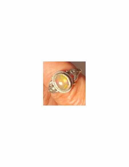Bague opale noble argent Bague opale noble argent