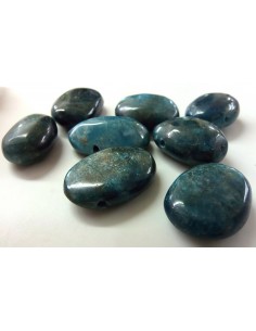 Apatite bleue pendentif 32 a 34mm 2