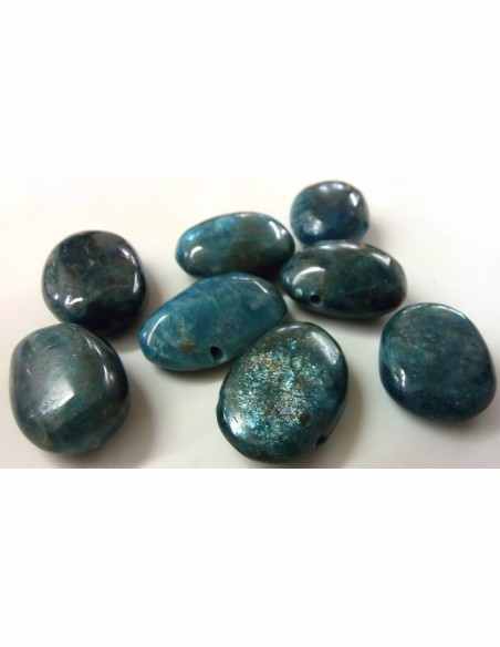 Apatite bleue pendentif 32 a 34mm Apatite bleue pendentif 32 a 34mm