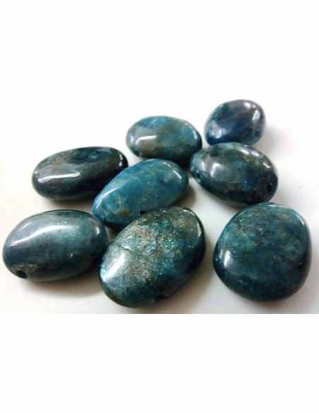 Apatite bleue pendentif 32 a 34mm Apatite bleue pendentif 32 a 34mm