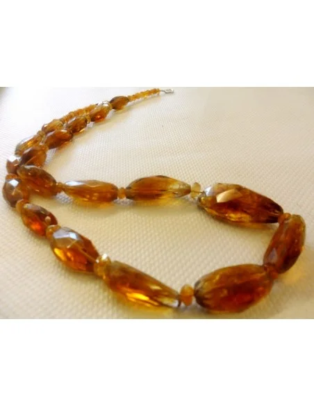 Collier en citrine
