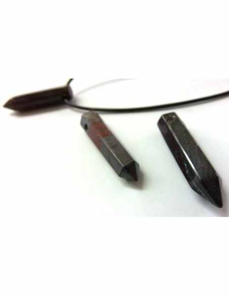 Oeil de fer pointe pendentif